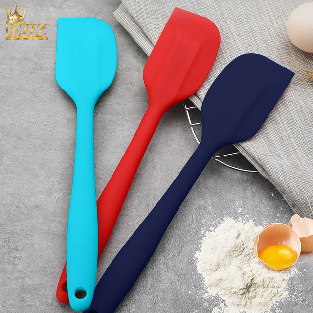 EHZ Silicone Spoon Spatula High Heat Resistant BPA-Free Flexible Rubber  Scraper Cooking Mixing Baking Kitchen